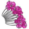 Pink Coil Beaded Fashion Ring