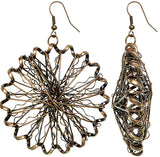 Gold Mangled Earrings