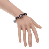 Glass Bead Stretch Bracelet