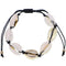 Black Cowrie Sea Shell Adjustable Bracelet