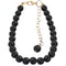 Black Faux Pearl Beaded Bracelet