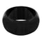 Black Round Shiny Bangle Bracelet