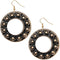 Black Big Earrings