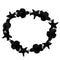 Black Starfish Turtle Stretch Bracelet