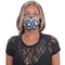 Black Swirl Pattern Face Mask