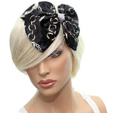 Black Chain Link Pattern Gator Hair Clip