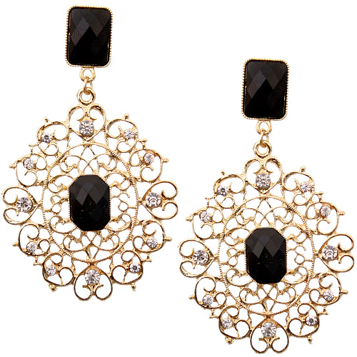 Black Elegant Earrings