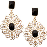 Black Elegant Earrings