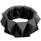 Black Two Tone Triangle Pyramid Stretch Bracelet