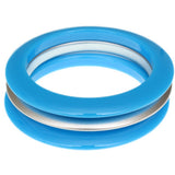 Blue 3-piece Stacked Bracelet Set