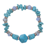 Blue Chakra Crystal Chip Stretch Bracelet