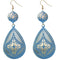 Blue Drop Earrings
