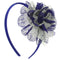 Blue Layered Flower Headband