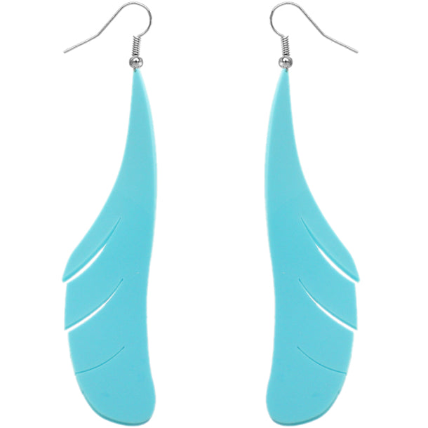 Blue Long Earrings