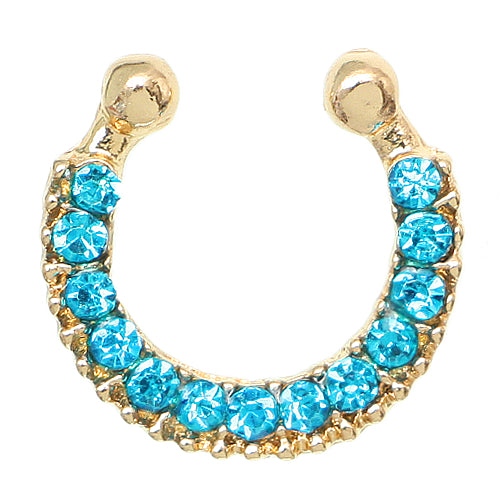 Blue Nose Ring