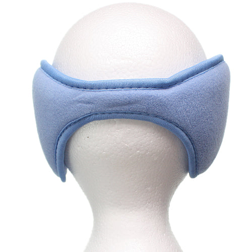Blue Fleece Unisex Coil EarMuffs Warmers