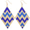 blue zigzag jewel