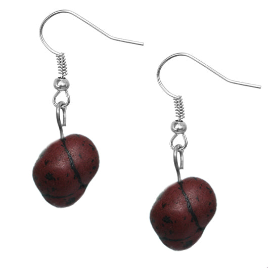 Brown Beaded Illusion Invisible Necklace Set