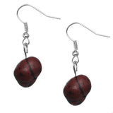 Brown Beaded Illusion Invisible Necklace Set