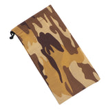 Brown Camo Sunglasses Drawstring Sleeve