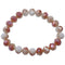 Brown Briolette Bead Stretch Bracelet