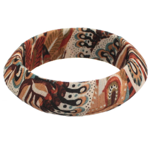 Brown Paisley Bracelet