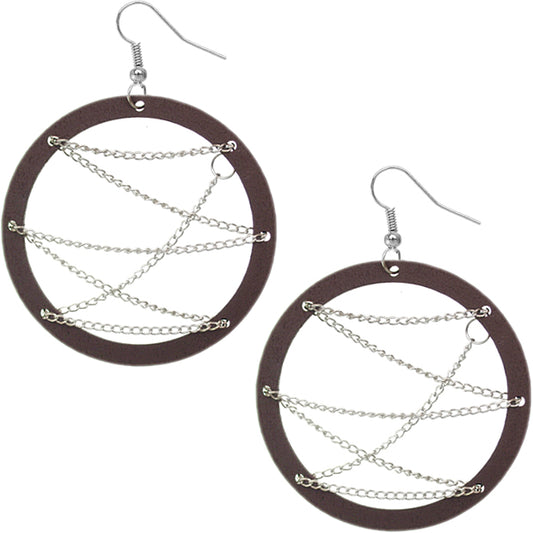 Brown Wood Chain 
