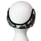 Gray Camo Fleece Unisex Coil EarMuffs Warmers