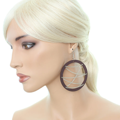 Brown Hoops