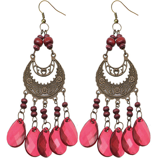 Long Chandelier Earrings