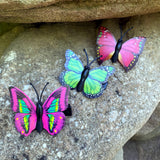 Green Butterfly Hair Clip