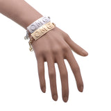 OMG Chain Link ID Bracelet