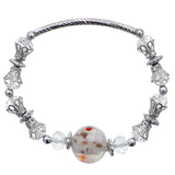 Glass Bead Stretch Bracelet