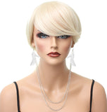 Clear Double Chain High Heel Necklace Earrings