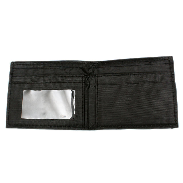 Black Faux Leather Credit Card Wallet