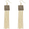 Gold Mesh Earrings