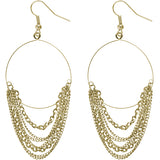 Gold Chain Earrings