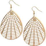 Gold Cutout Earrings