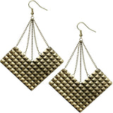 Gold Big Earrings