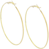 Gold Medium Hoop Earrings
