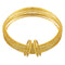 Gold Thin Multi Line Bangle Bracelets