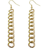 Gold Chain Link Earrings