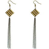 Gold Long Chain Earrings