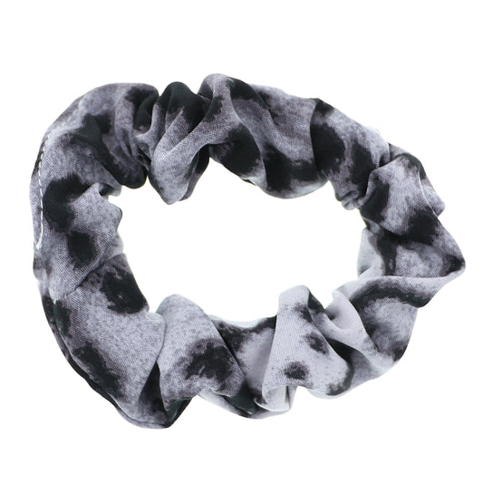 Bluish Gray Animal Print Hair Scrunchie