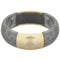 Gray Frosted Resin Bangle Bracelet