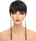 Hematite Long Mesh Drop Dangle Sparkle Earrings