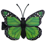 Green Butterfly Hair Clip