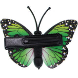 Green Butterfly Hair Clip