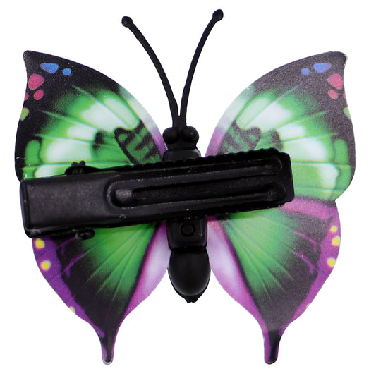 Green Butterfly Hair Clip