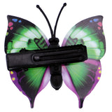 Green Butterfly Hair Clip